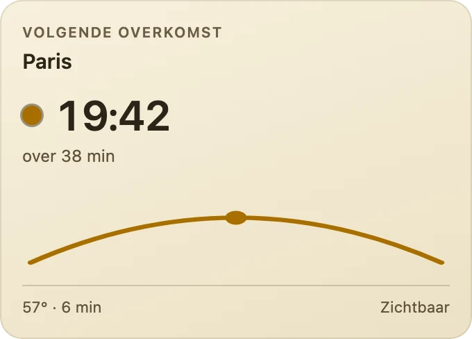Volgende overkomst
