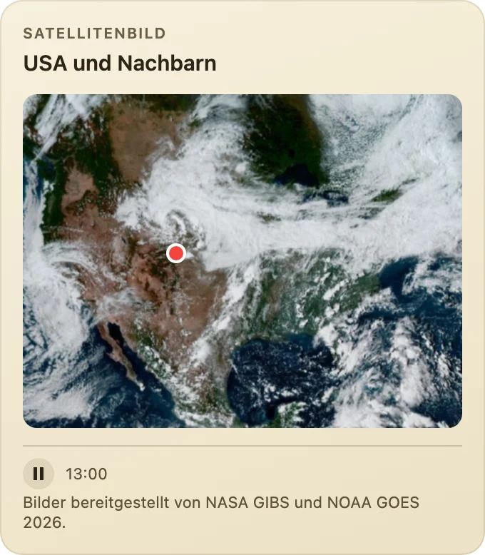 Amerika aus dem All