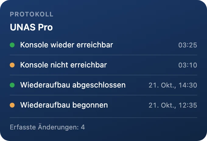 Ereignisprotokoll